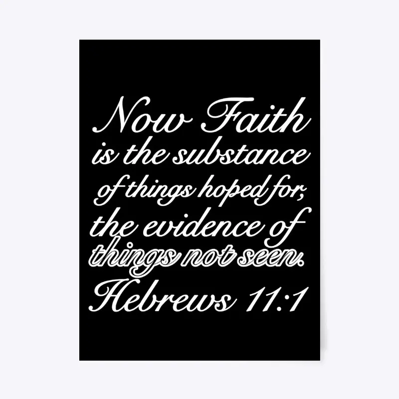 Hebrews 11:1