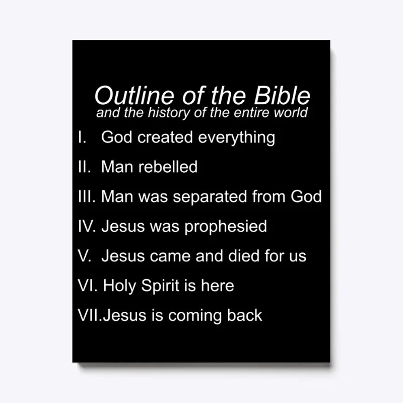 Outline of the Bible