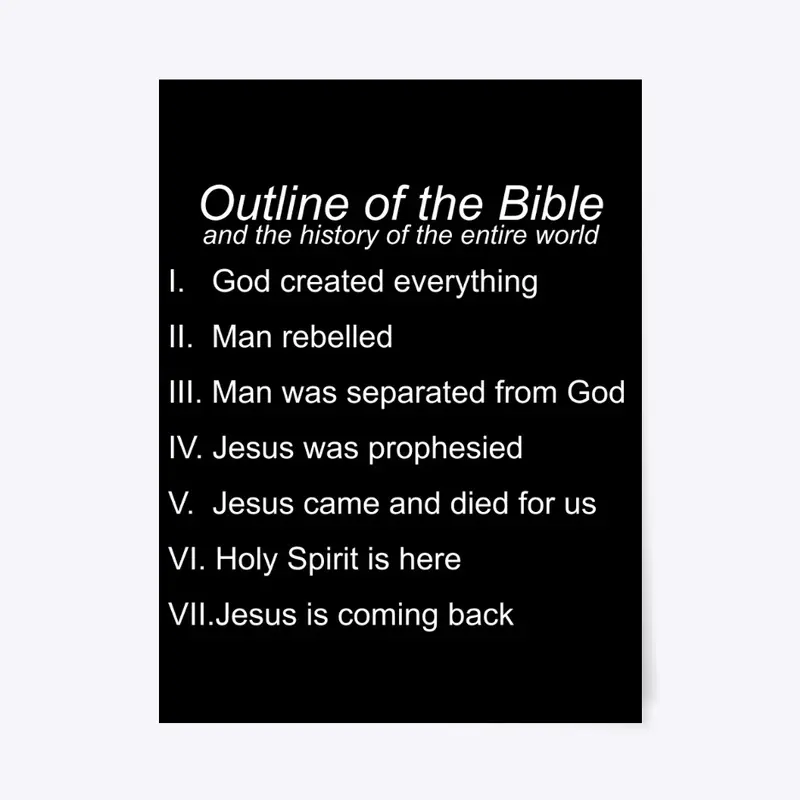 Outline of the Bible